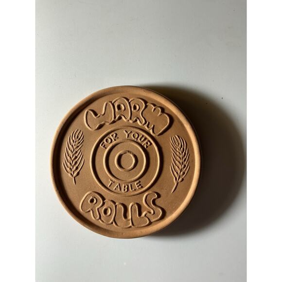 Frankoma Pottery Bun Warmer 250 Desert Gold Trivet Warm Rolls for Your Table - Picture 1 of 2